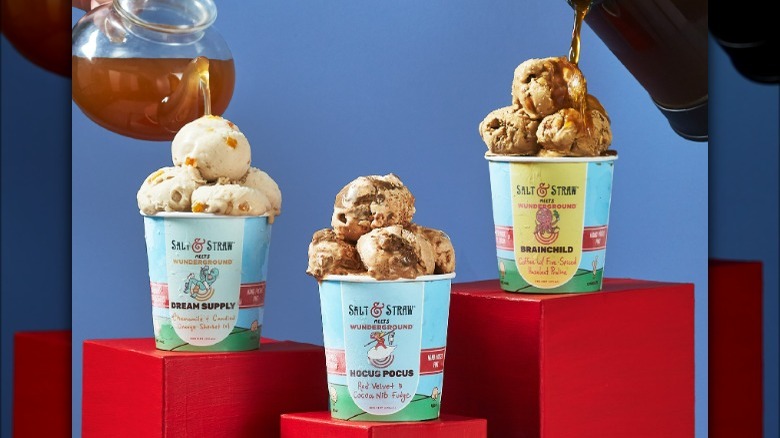 Salt & Straw mushroom ice cream flavors