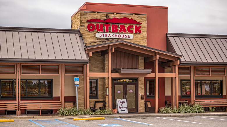 Outback Steakhouse storefront