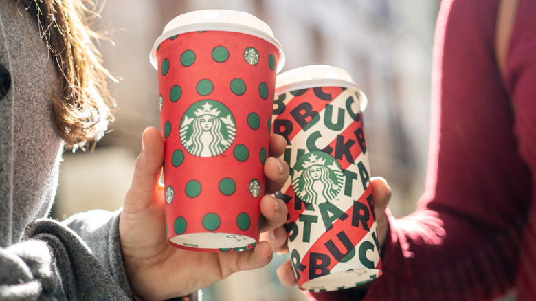 A Starbucks holiday toast