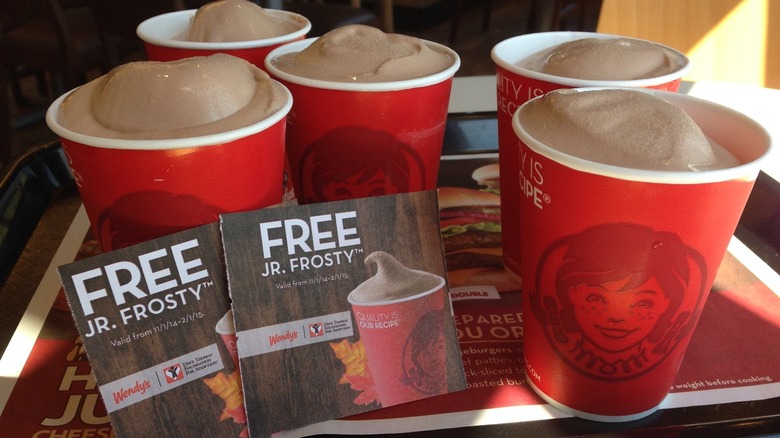 Frostys with coupon books