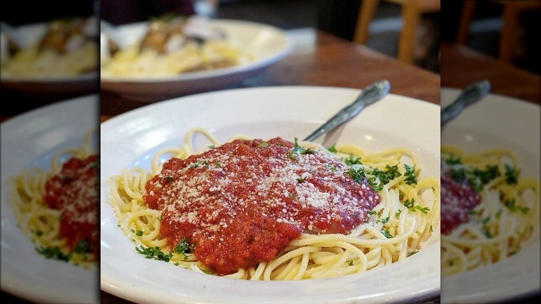 Spaghetti bowl from Spaghetti Warehouse