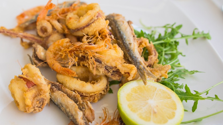 fritto misto Italian fried specialty