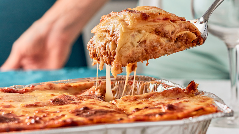 lasagna baked dish