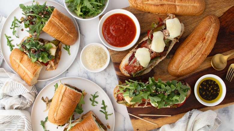 Italian-style meatloaf sandwich spread