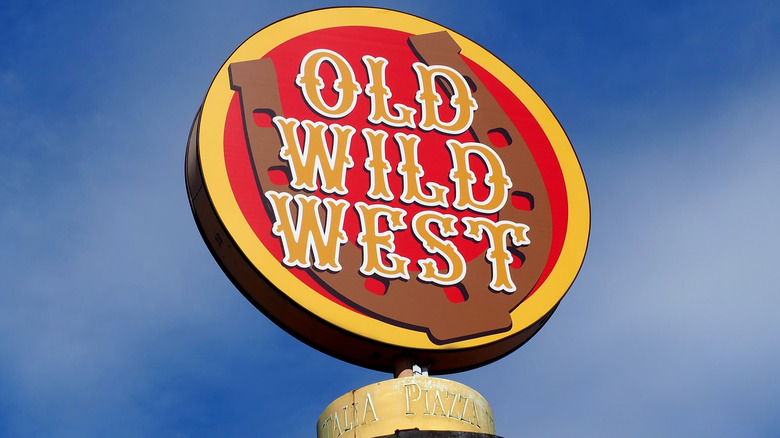 Old Wild West chain restaurant in Italy