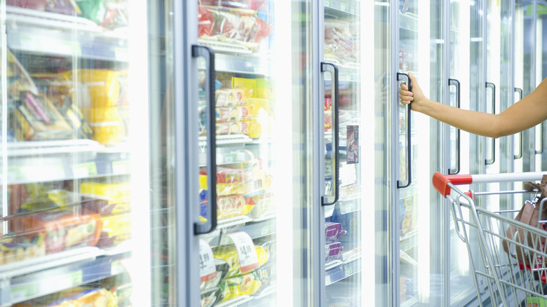 grocery store freezers