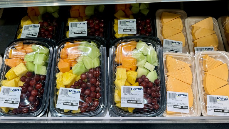 pre-cut packaged fruit