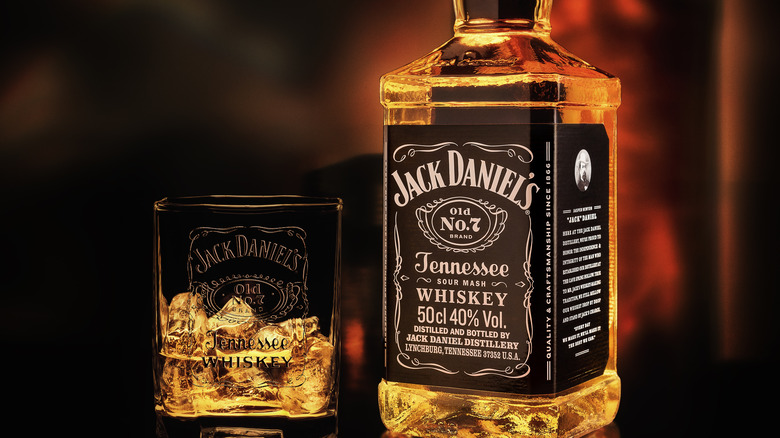 Jack Daniel's whiskey bottle