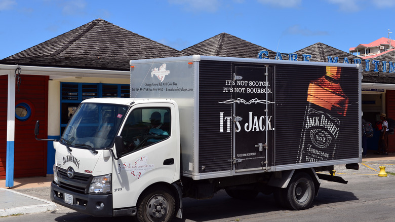 Jack Daniels truck