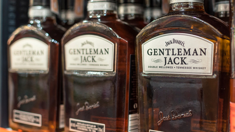 Bottles of Gentleman JAck