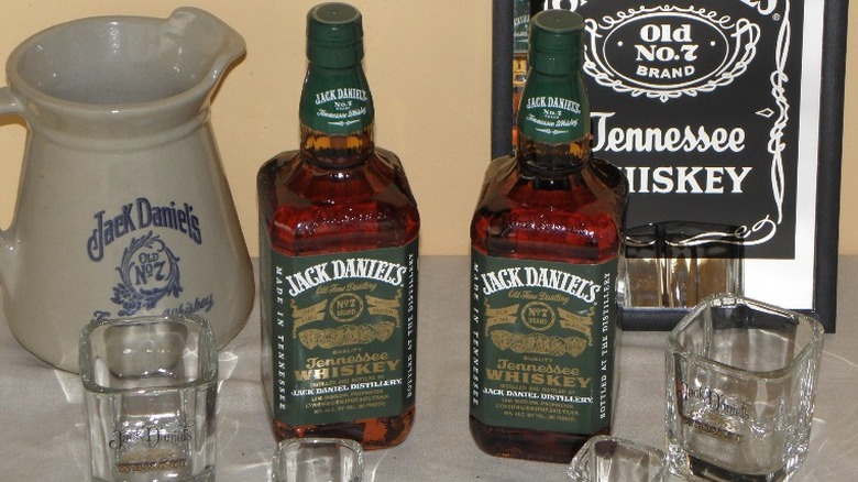 Bottle o Jack Daniel's Green Label