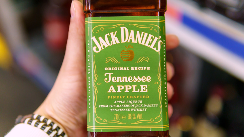 Bottle of Jack Daniel's Tennessee Apple