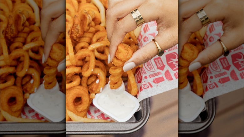 Jack in the Box curly fries