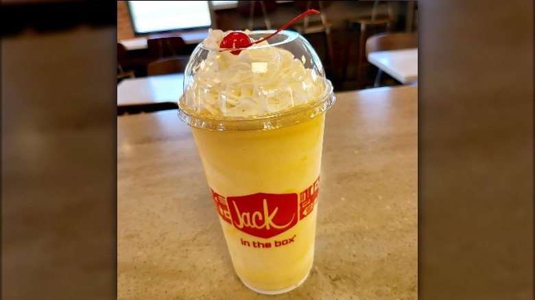 Jack in the Box's Pineapple Express Shake