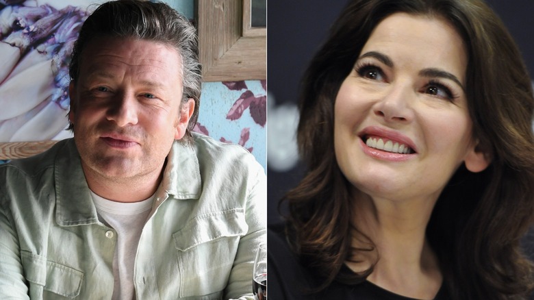 jamie oliver and nigella lawson