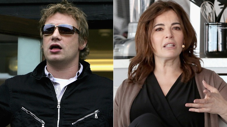 jamie oliver and nigella lawson