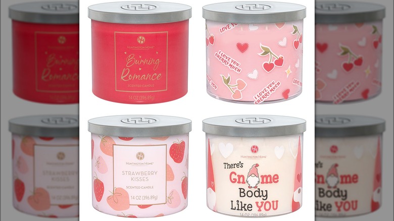 Valentine's Day candles