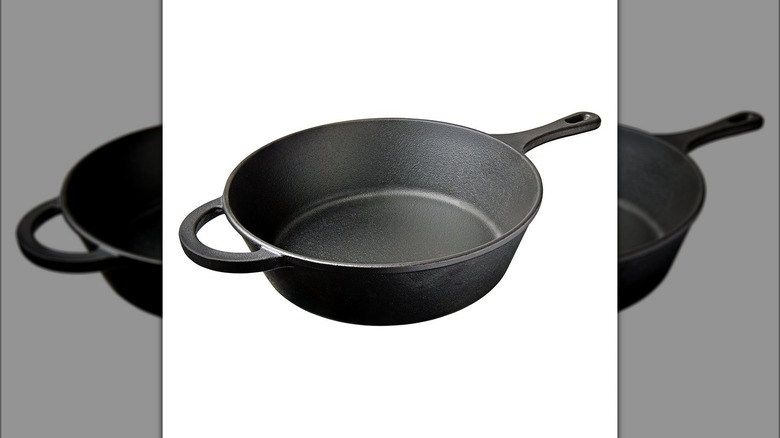 Crofton 10 Cast Iron Deep Skillet