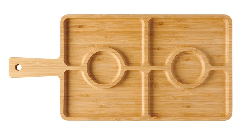 Crofton Bamboo Divided Serving Board