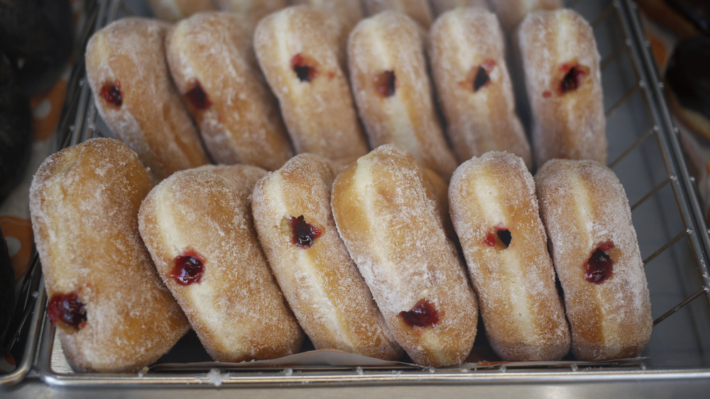 Jelly donuts from Dunkin Donuts