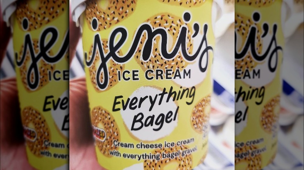 Jeni's everything bagel ice cream