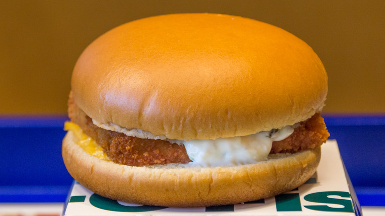 Filet-o-fish sandwhich