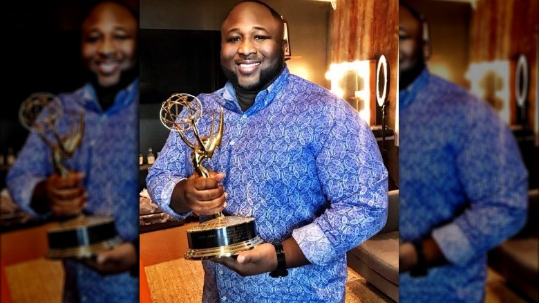 Jernard Wells winning best daytime chef