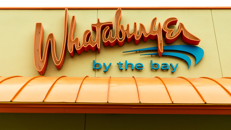 A Whataburger sign