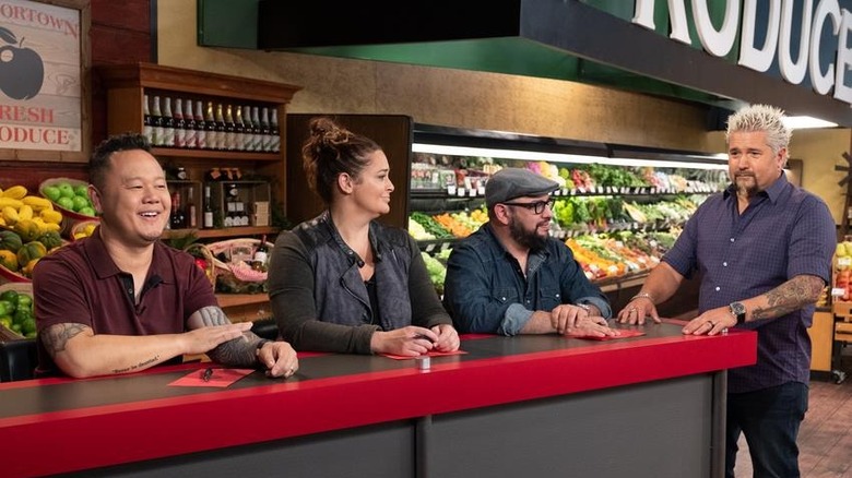 Jet Tila appears on Guy's Grocery Games