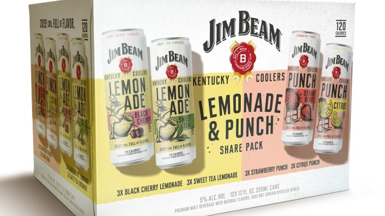 Case of Jim Beam canned Coolers