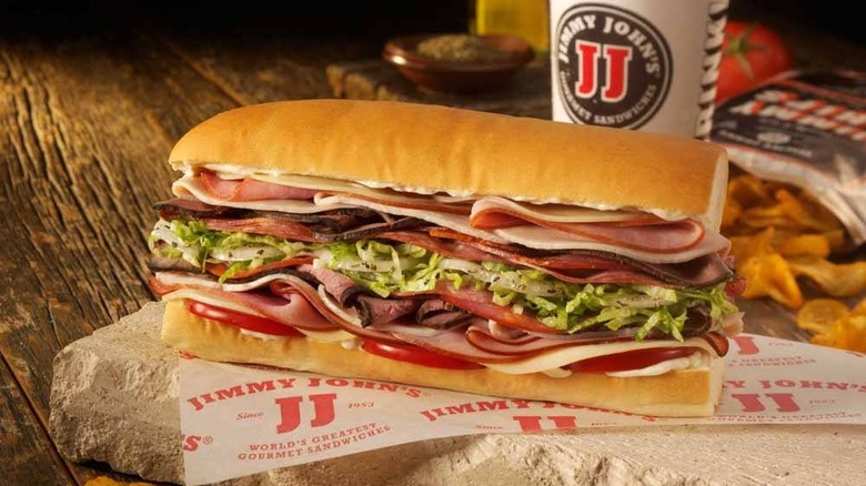 Jimmy John's gargantuan sub