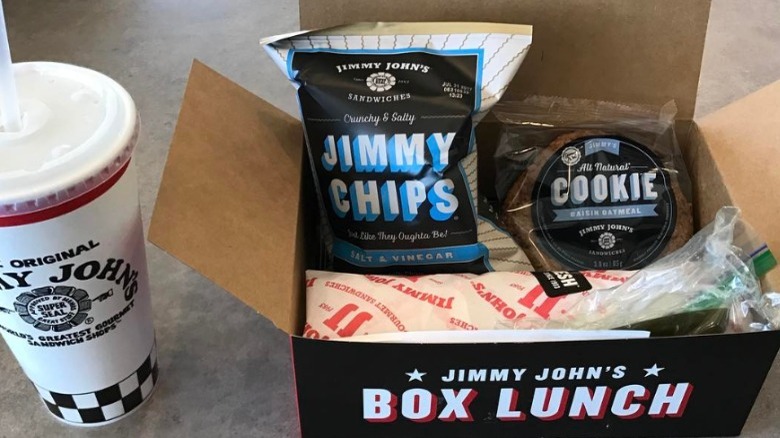 Jimmy John's lunch box