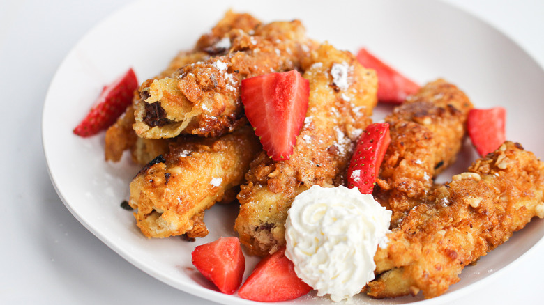 Joanna Gaines french toast crunch with a twist on plate 