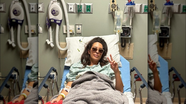 Joanna Gaines in the hospital recovering from back surgery