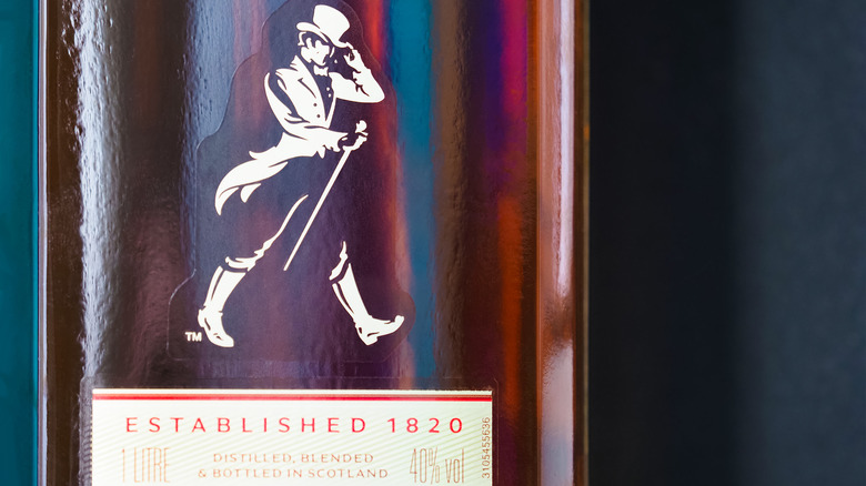 Johnnie Walker bottle label