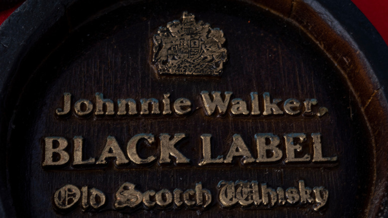 Johnnie Walker Black barrel cover