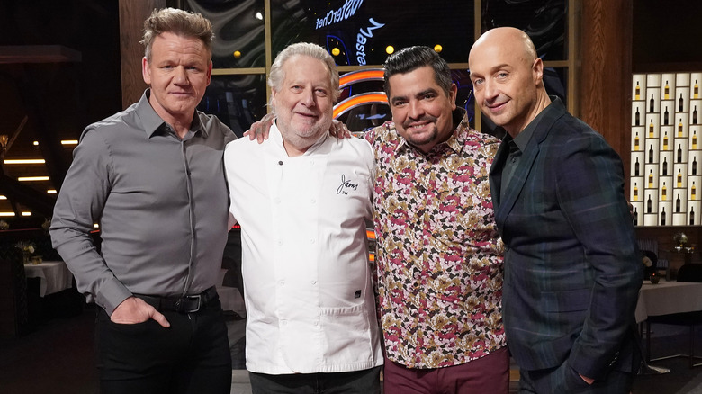 masterchef judges with Jonathan Waxman