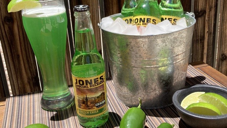 Jones Soda Hatch Chile And Lime Soda Review This Is One Spicy Soda 8891