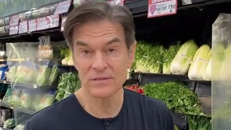 Dr Oz shopping for "crudites"