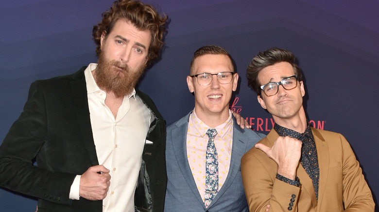 Rhett, Josh Scherer and Link attend the Streamy Awards