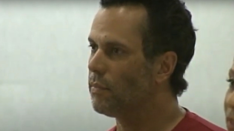 Close up of Juan Carlos Cruz in court