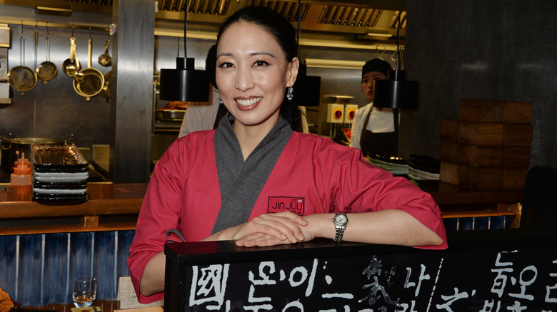 Judy Joo at her restaurant