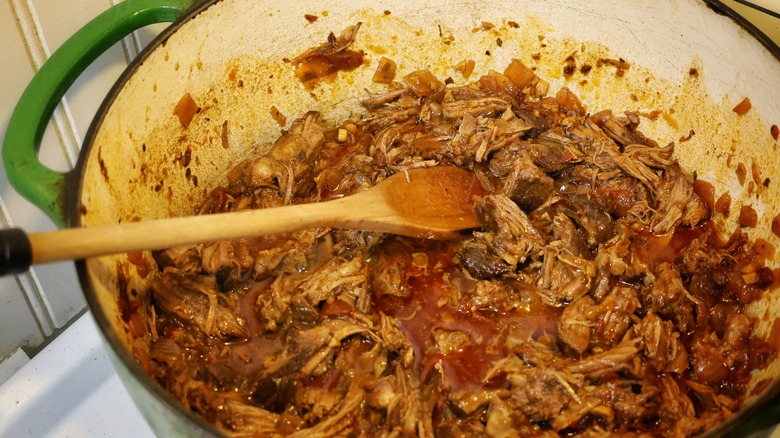 pot of barbacoa