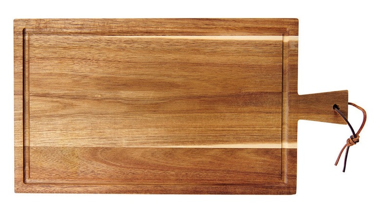 rectangular wooden board