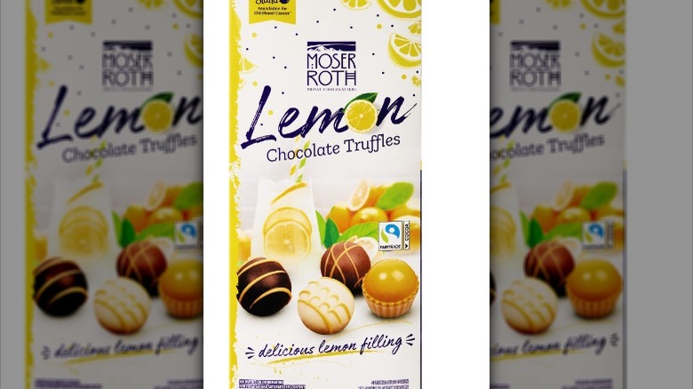 Moser Roth Lemon Chocolate Truffles