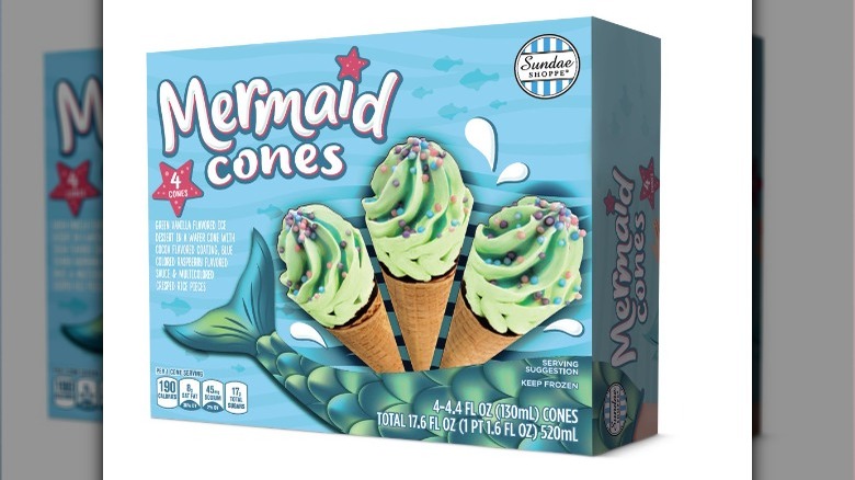 Sundae Shoppe Mermaid Cones