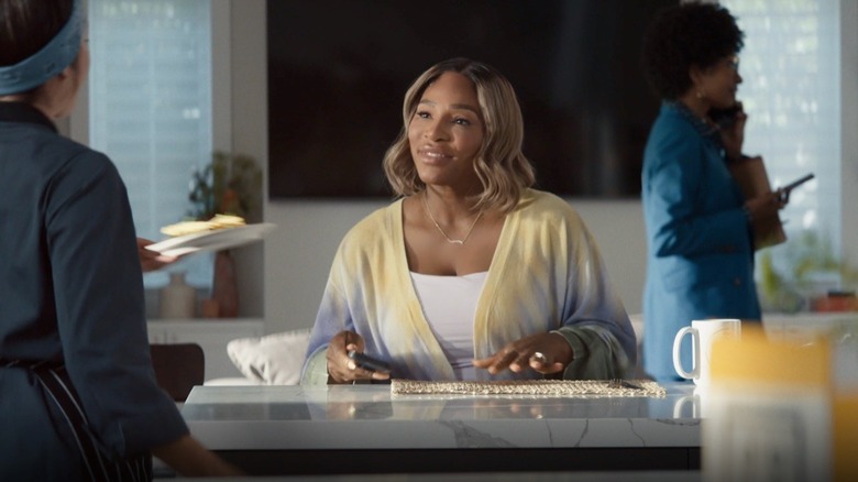 Serena Williams in Just Egg commercial