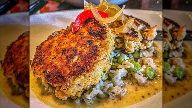 Edisto Shrimp Cakes at Ella & Ollie's