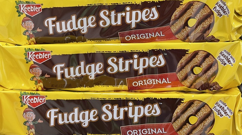 Keebler Fudge Stripes cookies