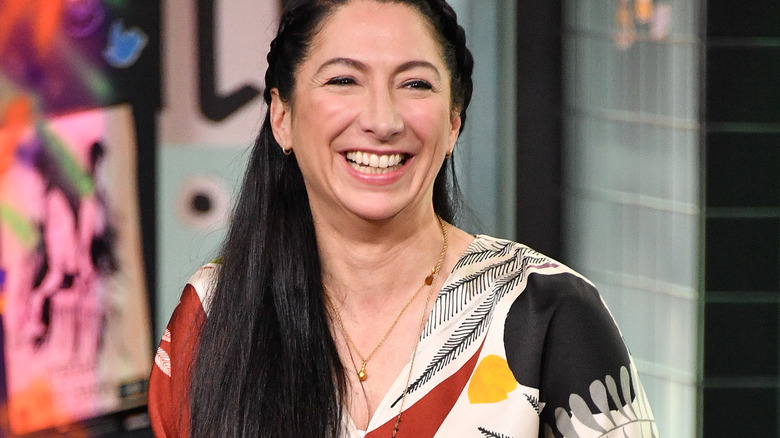 Gesine Bullock-Prado smiling in a candid shot